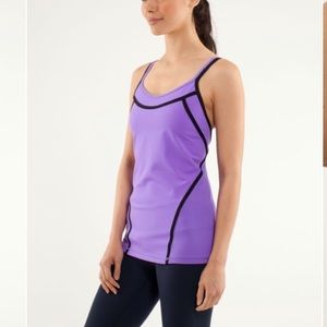 Lululemon Ignite Tank Power Purple/Black